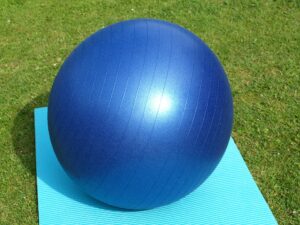 PT Exercise Ball at NE Portland Chiropractor