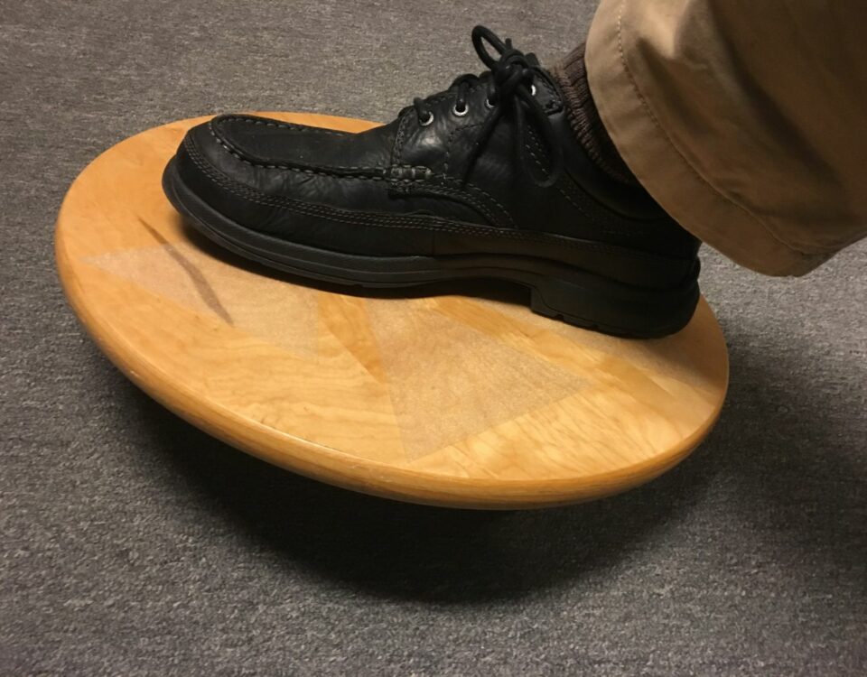 Blue Heron Chiropractic Portland Rehabilitation Wobble Board