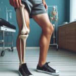 A picture showing how Pelvic Rotation can create a short leg