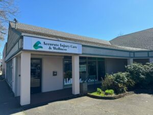 Blue Heron Chiropractic at 5118 SE Powell Blvd, Portland 97206, inside of Accurate Injury Care and Wellness